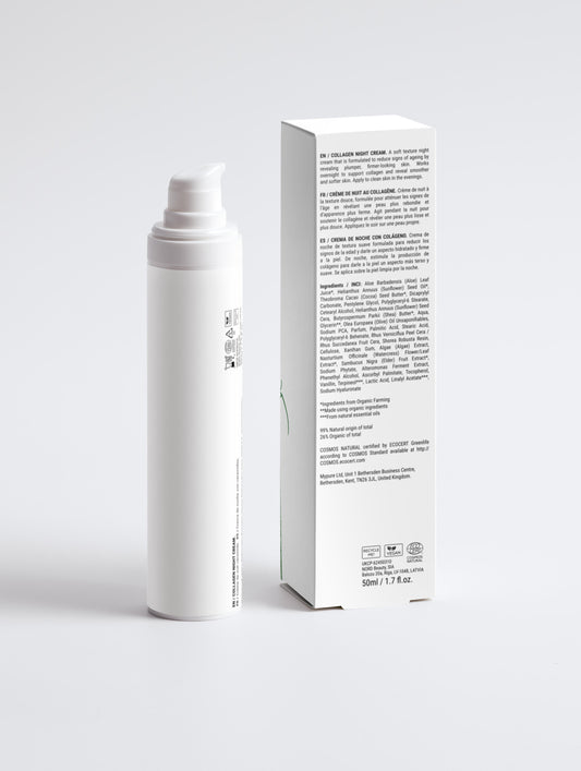 Crème de Nuit Anti-Âge au Collagène (50 ml)