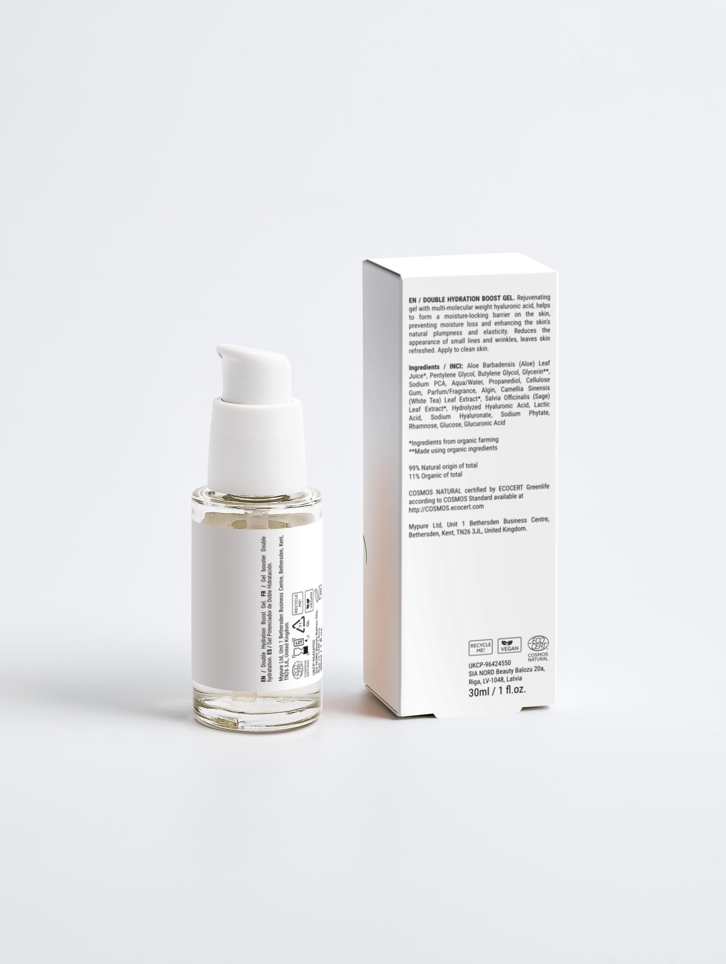 Gel Hydratant Double Boost + HA 30 ml
