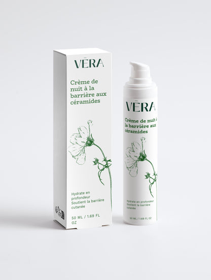 Crème de Nuit Réparatrice aux Céramides (50 ml)