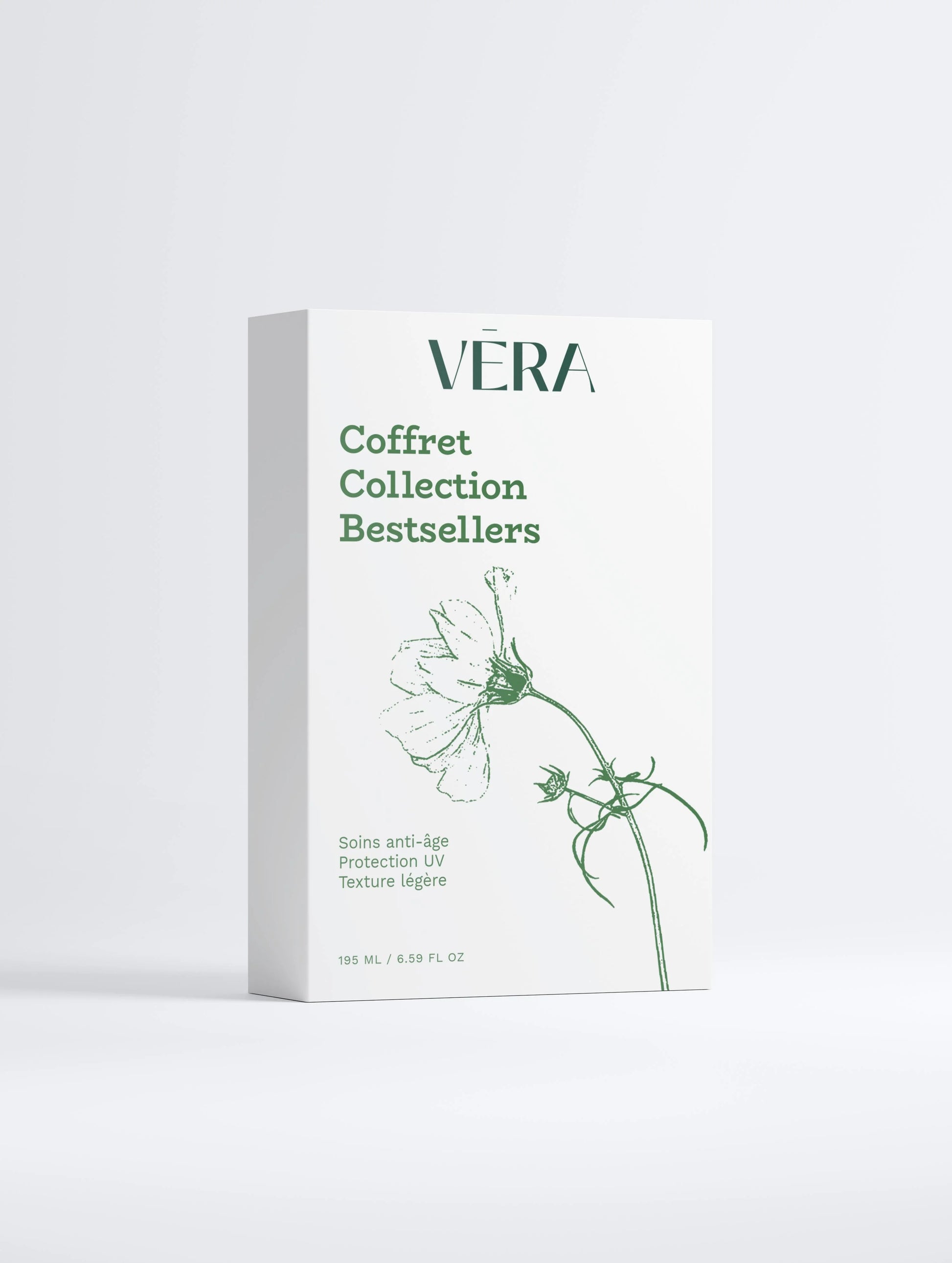 Coffret Collection Bestsellers VERA, assortiment de soins visage pro-âge essentiels