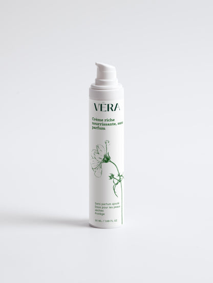 Crème Riche Nourrissante Sans Parfum (50 ml)